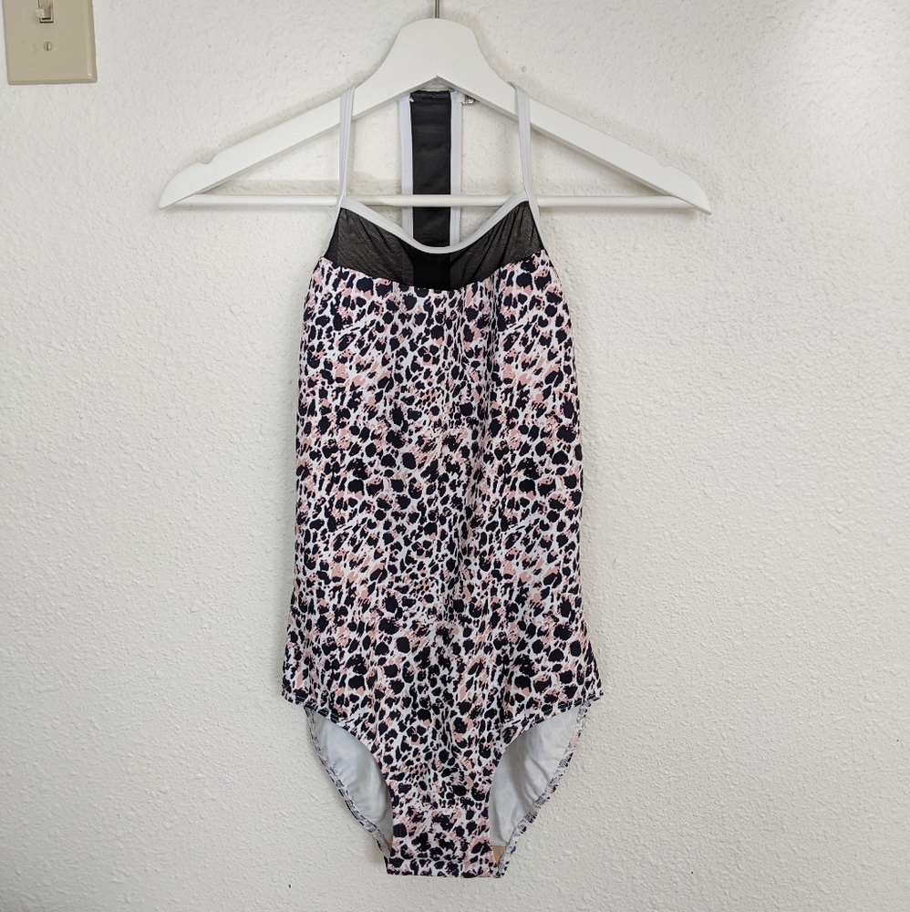 Elevé Danny Blush Animal Ballet Leotard